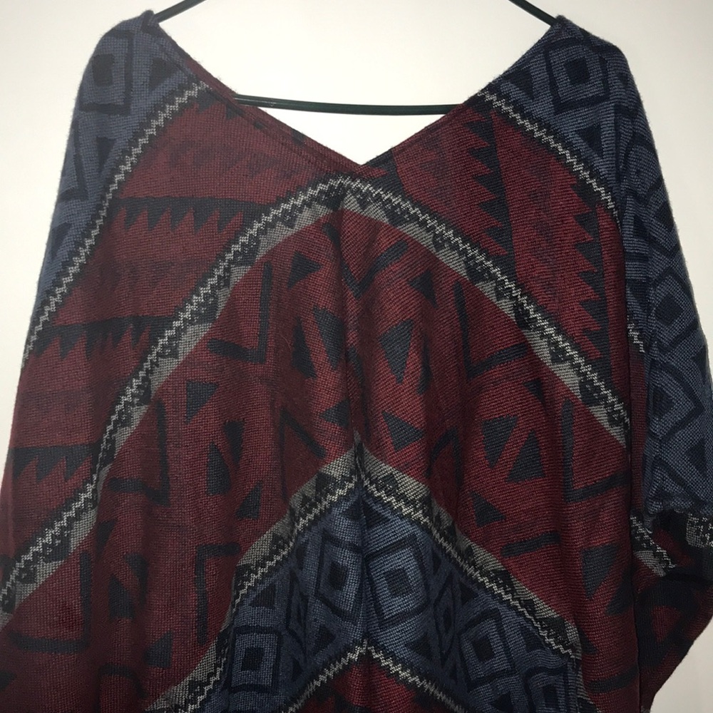 Hollister Poncho Sweater
